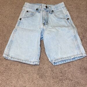 Light Blue Denim kids Shorts